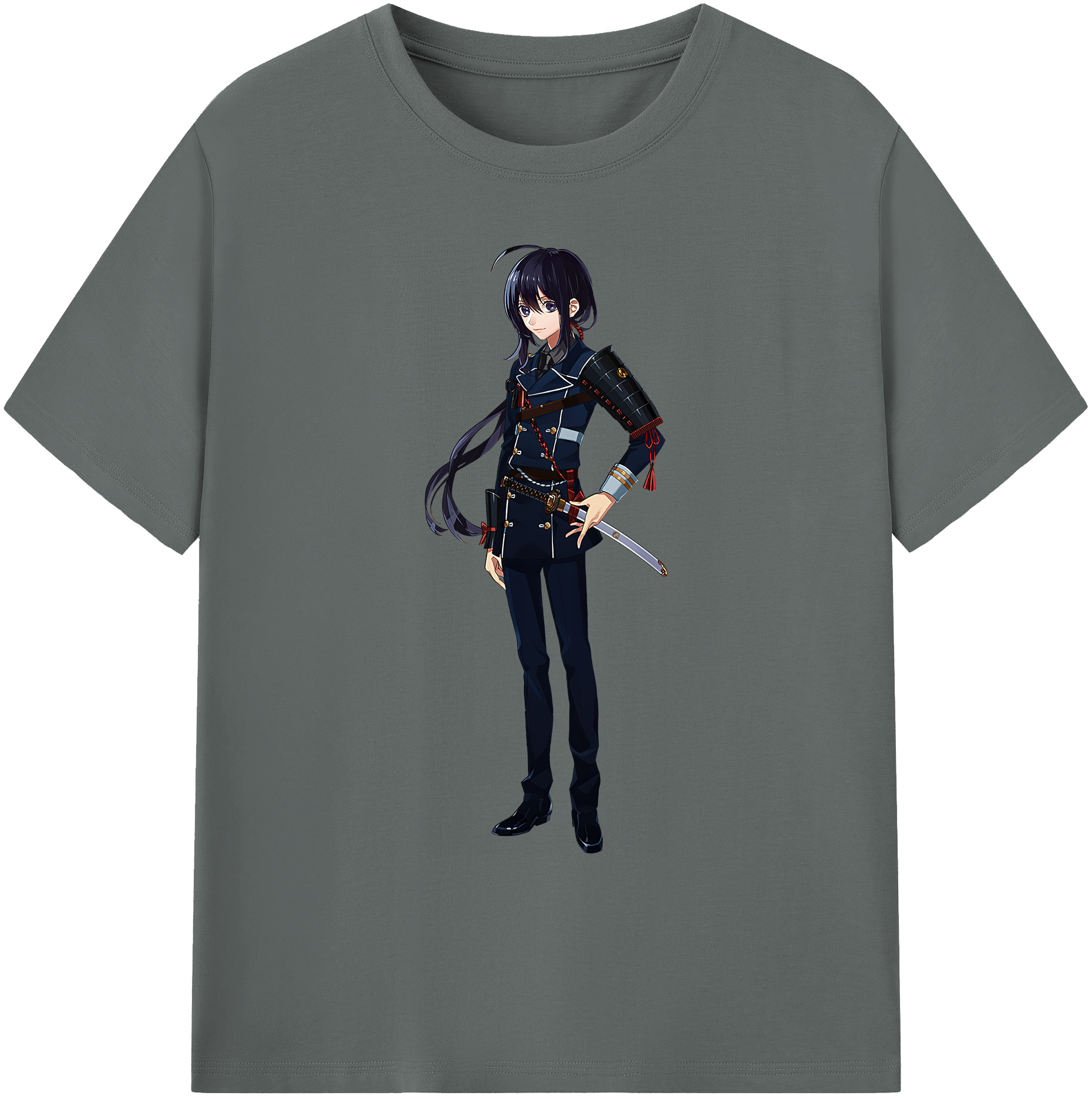 （画像用） 刀剣乱舞 Touken Ranbu 綿100％ メンズ半袖Tシャツ｜肌触りやわらか＆通気性